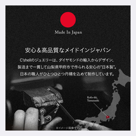 18金 0.06ct ダイヤモンド ネックレス　K18