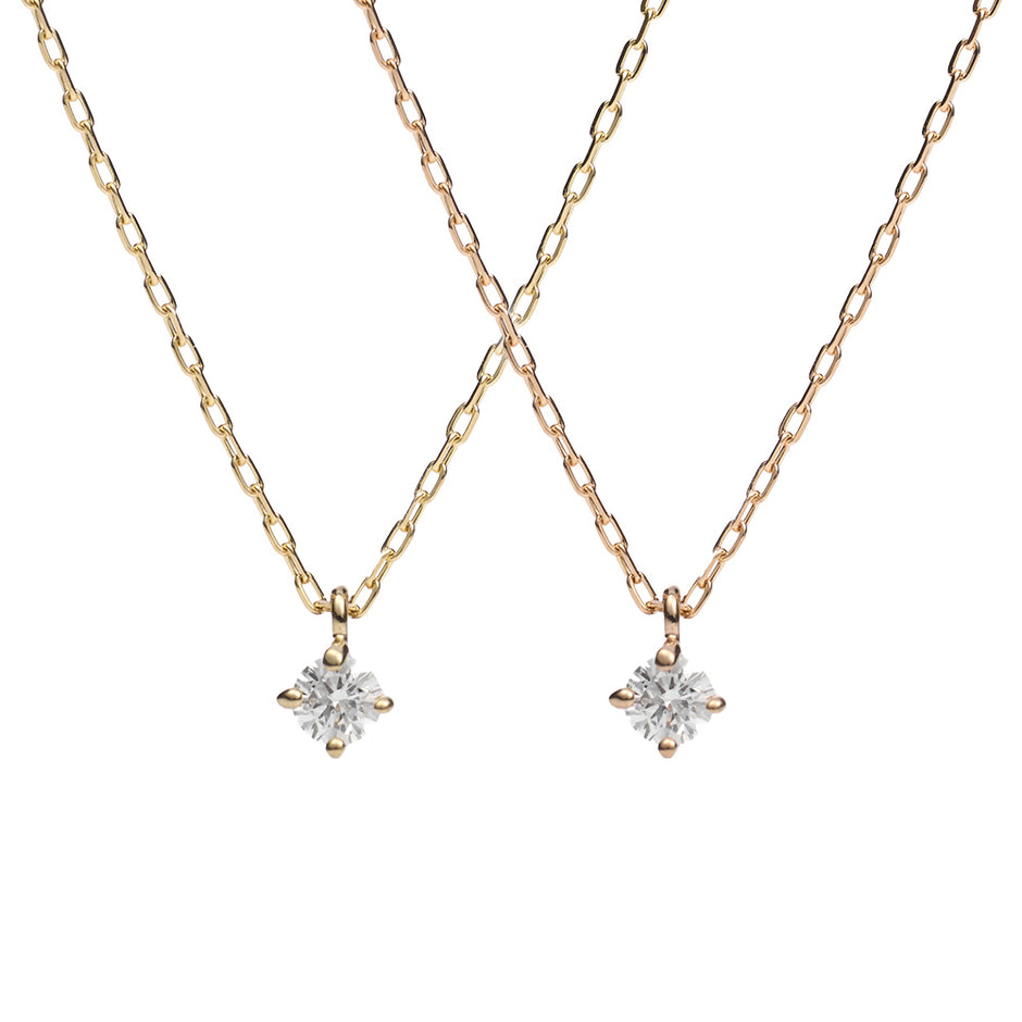 プラチナ 0.06ctピンクダイヤモンド ネックレス PT900/850 – CSHELL