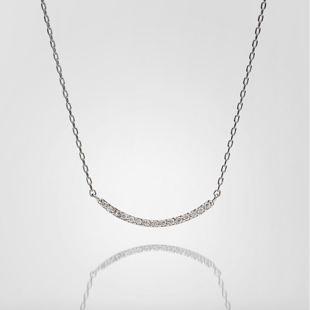 プラチナ 0.06ct ダイヤモンドプラチナネックレス PT900/850