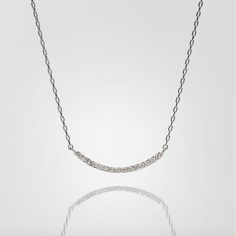 プラチナ 0.06ct ダイヤモンドプラチナネックレス PT900/850