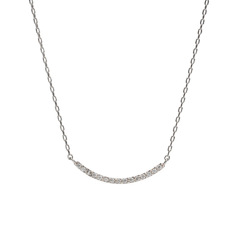 プラチナ 0.06ct ダイヤモンドプラチナネックレス PT900/850