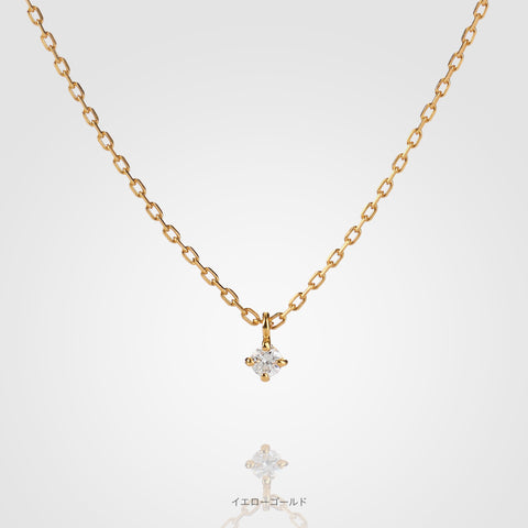 Silver925(シルバー925) 0.03ct ダイヤモンド ネックレス「シルバーブリリアンス」