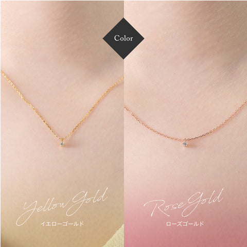 Silver925(シルバー925) 0.03ct ダイヤモンド ネックレス「シルバーブリリアンス」