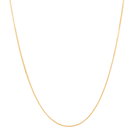 10金 ネックレス チェーン 日本製 ベネチアンチェーン イエローゴールド K10YG